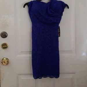 Blue purple mini dress by Teeze Me